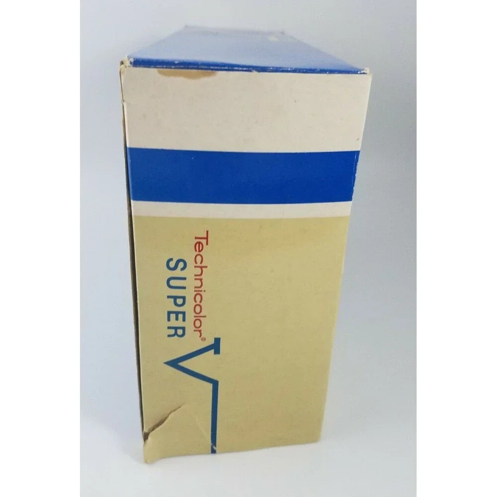 BOX ONLY + Packing Styrofoam for vintage TECHNICOLR SUPER V Camera. [No Camera]